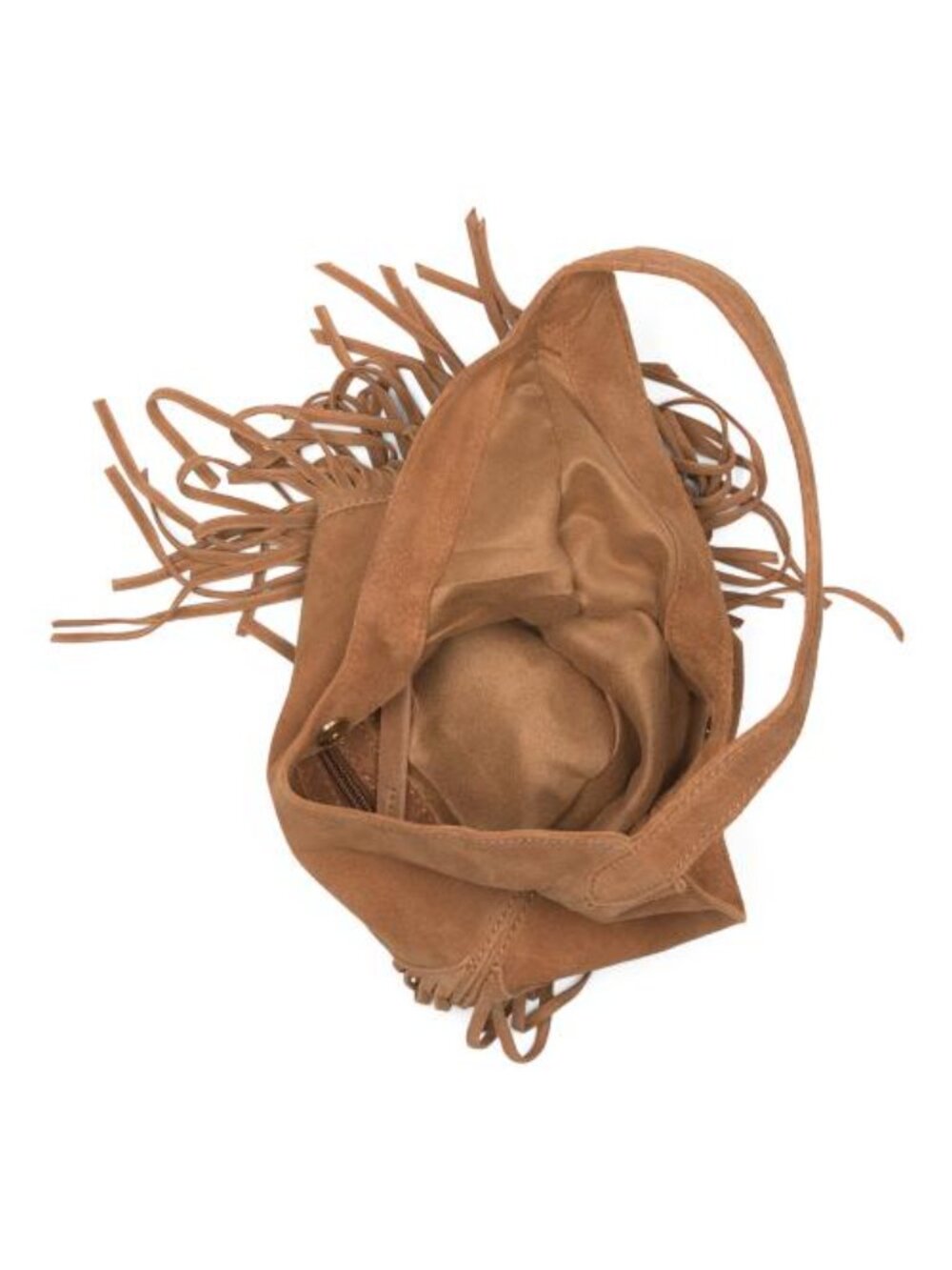 HARBOUR 2ND Suede Fringe Mini Hobo - Picture 2 of 4